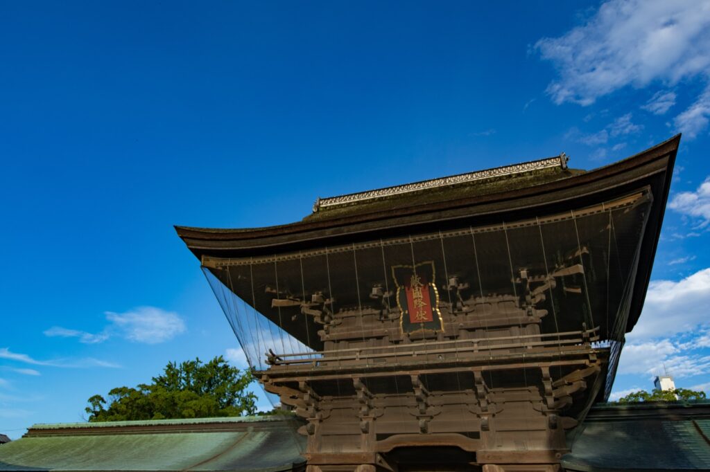 【神社】福岡市東区箱崎の筥崎宮 筥崎宮・楼門