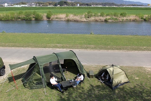 福岡県のキャンプ場14か所。料金・予約方法と近くの立ち寄り湯 直方オートキャンプ場の新区画