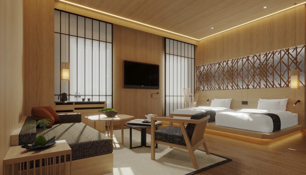 Where to stay when you first move to Kumamoto or Fukuoka: business hotels, weekly and monthly apartments (2026) A renovated Superior Twin room