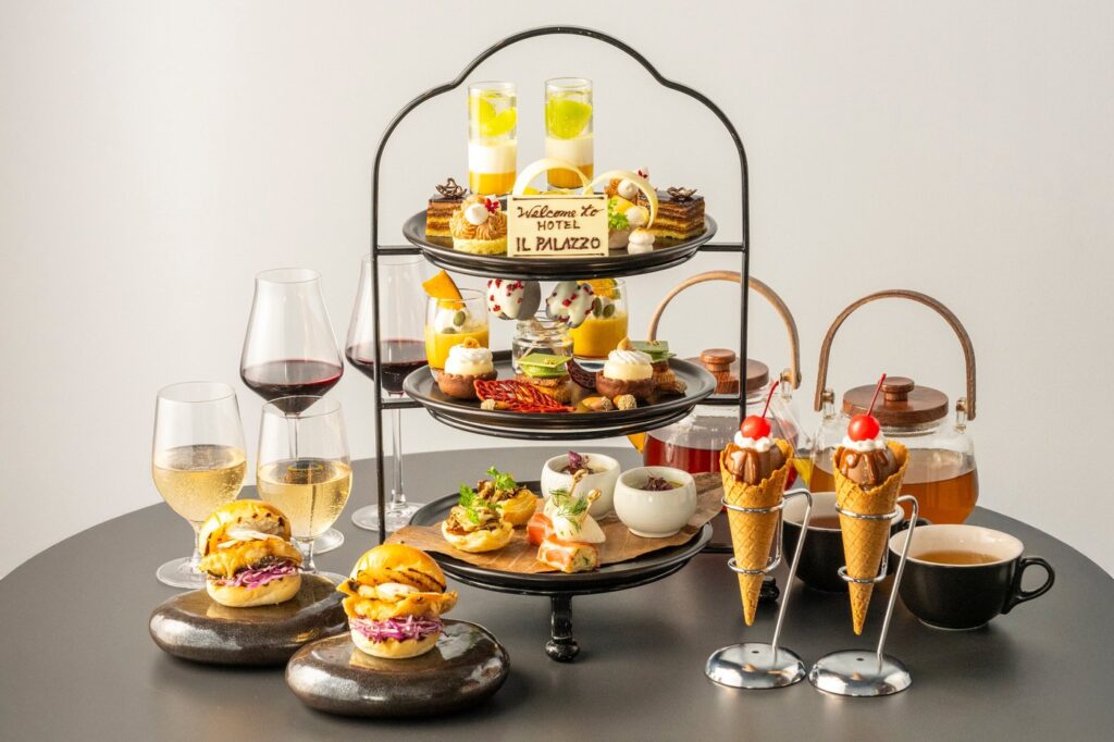 福岡のホテルの秋冬2026。アフタヌーンティー・スイーツブッフェ・クリスマス予約 Bitter Sweet Afternoon Tea