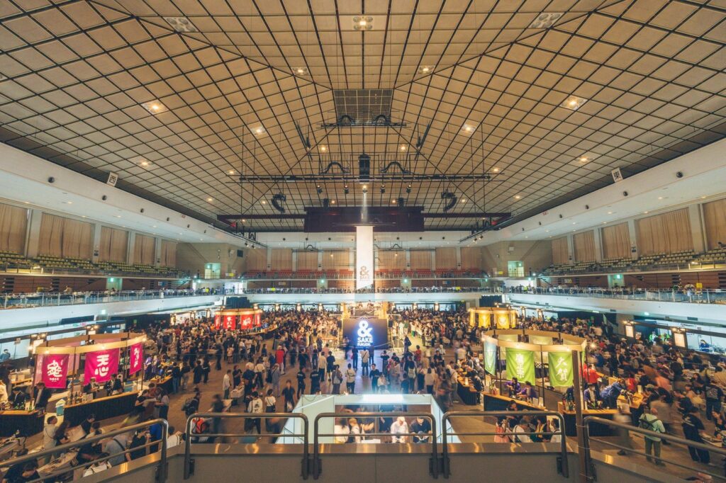 【グルメ】福岡国際センターの&SAKE FUKUOKA 2025年の会場(福岡国際センター)