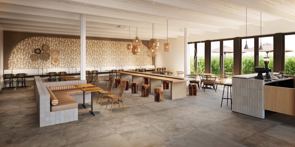 【開店予定:10月31日】東区香椎照葉のREC COFFEE 店内のイメージ(完成予想図)