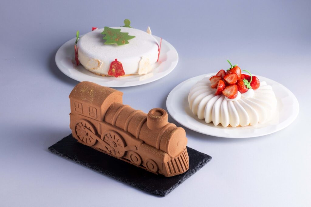 Three Christmas cakes from Hilton Hiroshima, 2026