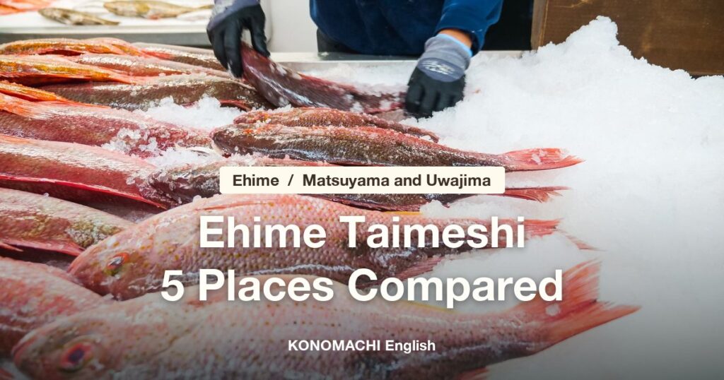 Red fish on ice (stock photo)